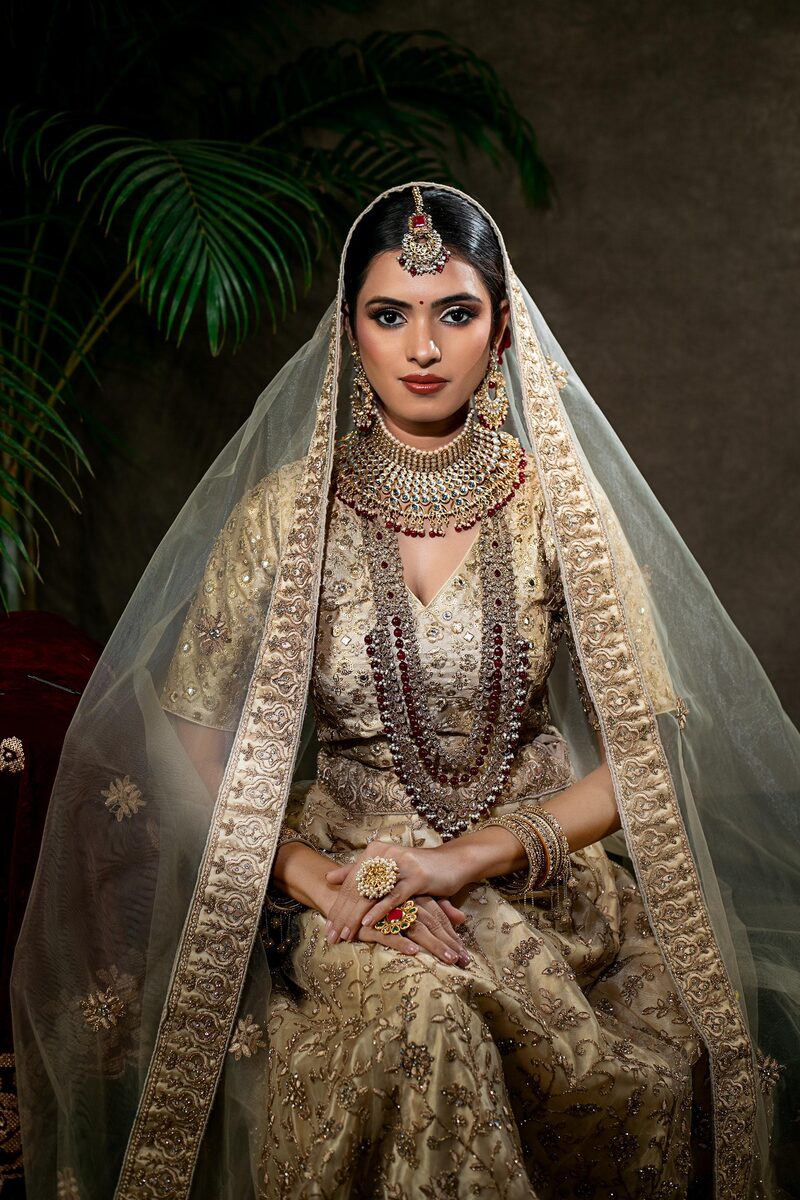 Bridal look by Rita Nandu